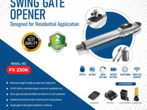 FX 230K SWING GATE OPENER